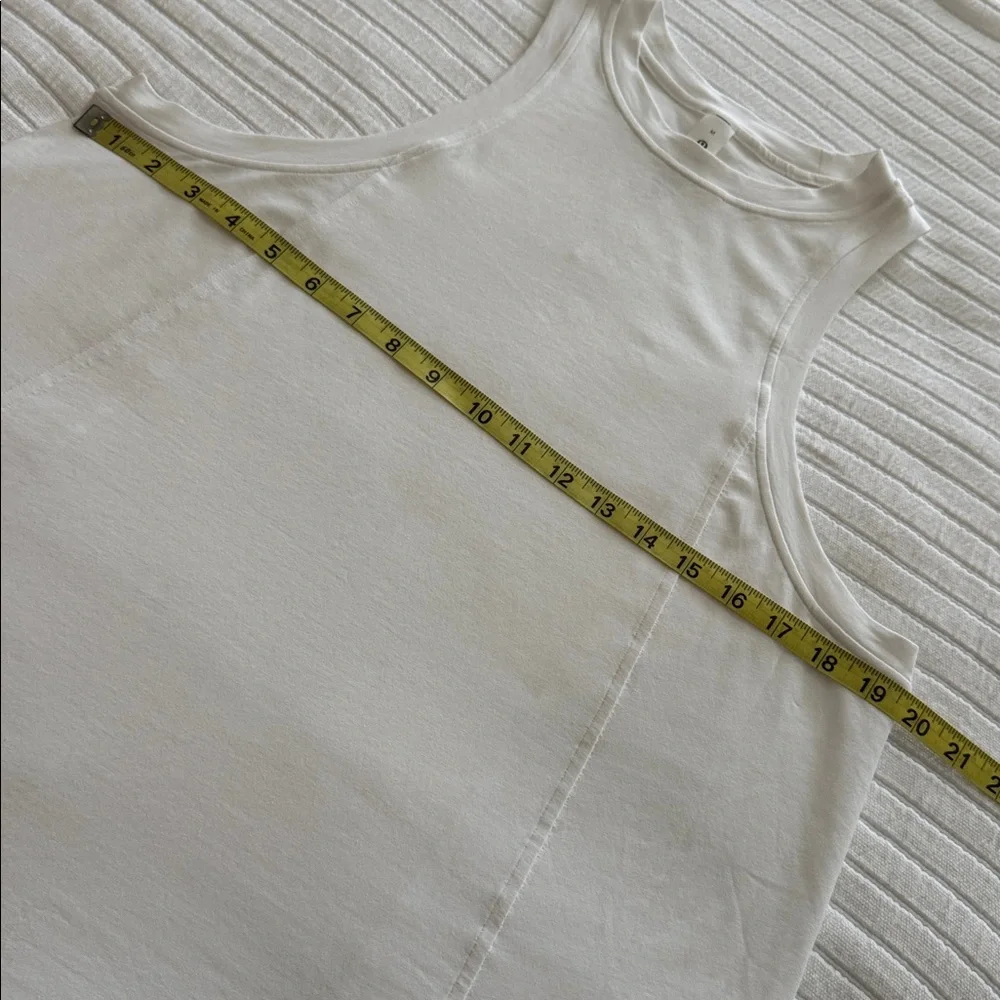NWT Lululemon Long Cotton Crewneck Tank - Picture 4 of 9